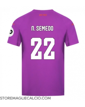 Wolves Nelson Semedo #22 Maglia Gara Terza Repliche 2024-25 Maniche Corte